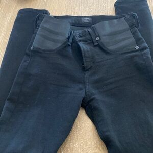 COH maternity black skinny jeans size 25